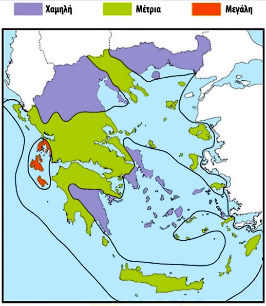 greek earthquake zones